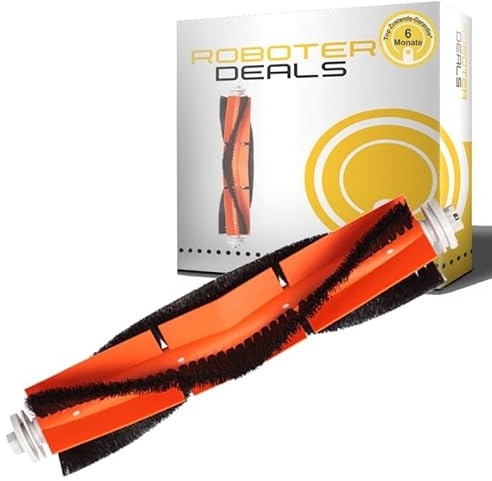 Hauptbürste, Ersatz-Kombibürste mit Borsten & Lamellen für Xiaomi Vacuum X10 Plus Staubsaugroboter. 100% geprüfte Passgenauigkeit, sehr leise, Bester Halt & höchste Qualität.