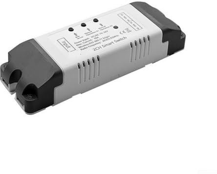 Besshepplo Télécommande intelligente pour ouvre-porte de garage 2,4 GWiFi DC/AC 7-32 V, module récepteur sans fil pour commande vocale Tuya