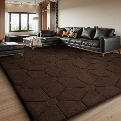 Sour Lemon Rugs Living Room Large 140x200, 3D Coffee Area Rugs for Bedroom | Extra Large Rugs for Living Room, Modren Washable Anti Slip Non-Shedding Shaggy Fluffy Low Pile Rug Carpets Mat for Bedroom