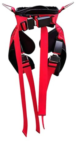Imbracatura di Sicurezza – Cintura di Sicurezza con Fibbia Regolabile | Cintura Protettiva per Arrampicata Ciclismo Corsa Camminata Bambini e Adulti, Accessorio Outdoor per Sport Estremi Casa e Parco