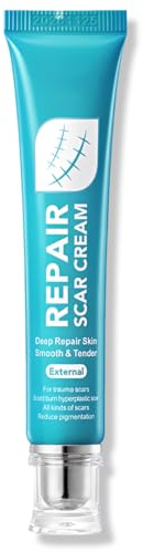FCPEAG 20g Crema Cicatrices,Avanzada Scar Cream,Crema Cicatrizante,Adecuada para Cicatrices Quirúrgicas,Estrías,Acné,Lesiones,Keloides,Eficaz para Nuevas Y Antiguas