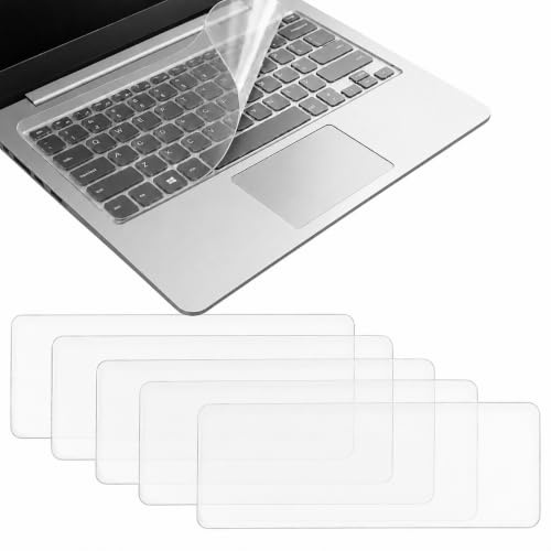 5 PCS Film Protecteur de Clavier 13-14 Pouces pour Ordinateur Portable, Protecteur De Clavier Universel Housse, Silicone Transparent Lavable Anti Poussière Résistant à l'eau pour Laptop