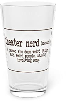 Bierglas, 473 ml, für Theater, Drama, Konzert, Enthusiasten, 473 ml