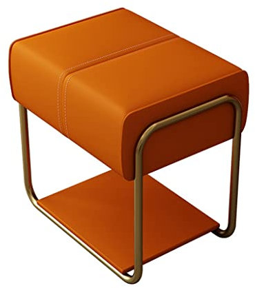 VNNHGB Fußhocker, Osmanischer Sofahocker, Vanity-Hocker, Wear-Schuhhocker, Wechselschuhhocker, Home-Wohnzimmer-Schlafzimmerhocker