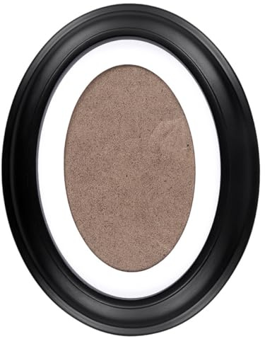 HOLIDYOYO Cadre Photo Oval Bois Cadre Décoratif à Suspendre Pour Mur Style Vintage Pour Décoration Intérieure
