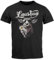 Neverless® Herren T-Shirt Trachtenshirt Hisch Alpen Edelweiß Schriftzug Lausbua Bayern Dialekt Fashion schwarz 4XL