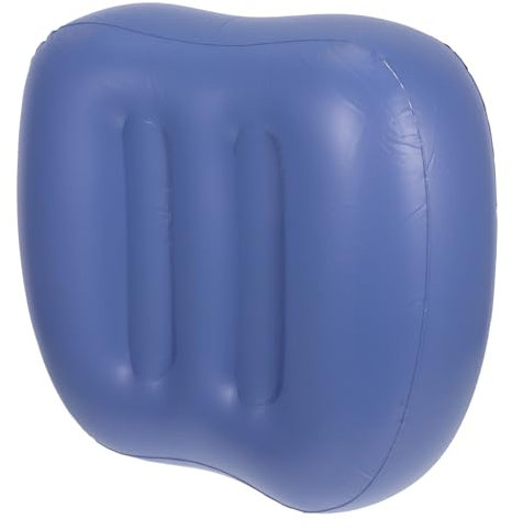 Beaupretty Inflatable Hot Tub Seat Cushion Pillow Air Seat for Adults Home Spa Use Portable Inflatable Bath Pillow Back Support for Comfortable Soaking