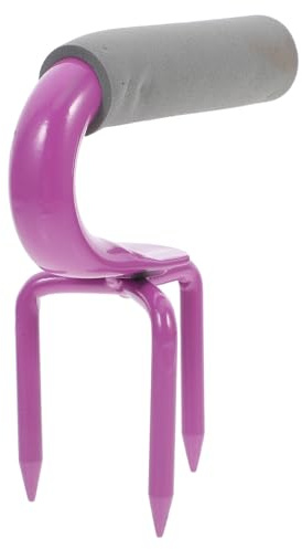 JOINPAYA Motoculteur Manuel Cultivateur De Griffes pour Jardin Potager, Décompactage Uniforme Sol, Construction Robuste en Acier, Outil Polyvalent pour Désherbage Et Labourage Facile