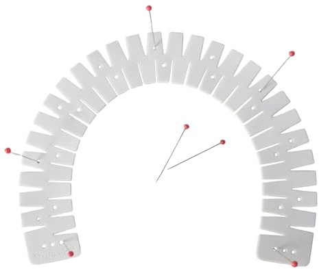 2PCS Bendy Dressmaking Ruler Set Including Colorful Needles - Sewing Measuring Tools & Guides for Professional & Home Sewing Projects