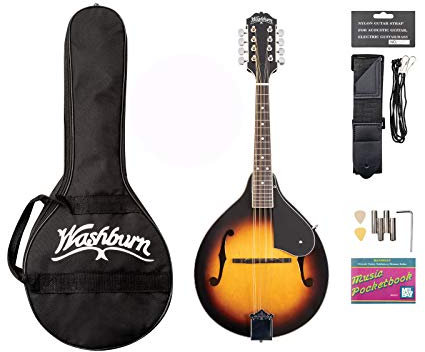 Washburn Americana M1-Pack with Gig Bag, Mandolin