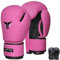 Mytra Fusion Boxhandschuhe Damen Box Handschuhe MMA Training Punching Kickboxhandschuhe (Pink, 8-oz)