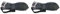 TRIXIE wasserabweisender Hundemantel Mantel Paris, S: 36 cm, schwarz - 30502 (Packung mit 2)