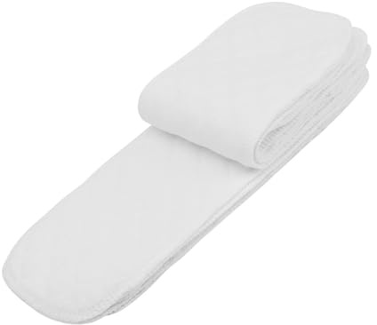 10-pack Mjuk och Ventilerande Bomullsblöja Blöjinlägg för Småbarn (Sex lager (32 * 12cm))
