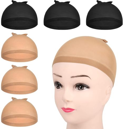 10 PCS Redecilla Pelo para Usar Pelucas Larga y Corta, Casquillos de Nylon Elástico y Transpirable, Gorro Unisex para Pelo Natural, Cosplay