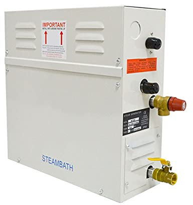 Generador de vapor para sauna, 6kw Generador de vapor for la casa de baño de sauna. SPA ducharse con ST-135M controlador Para ducha en casa