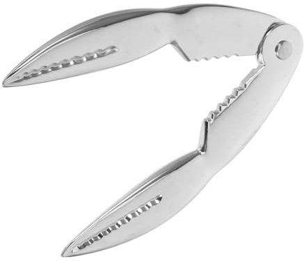 Gatuida Cascanueces de Aleación Resistente para Mariscos y Secos Pinzas para Patas de Cangrejo y Langosta Herramienta Multiusos para Pelar Nueces Cocina y Profesional Fácil de Limpiar y