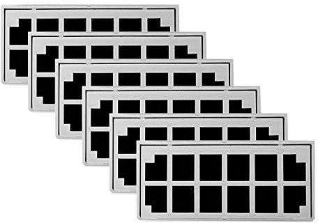 Tier1 Odor Refrigerator Air Filter 6-pk | Replacement for GE ODORFILTER Cafe Series, Fridge Air Filter