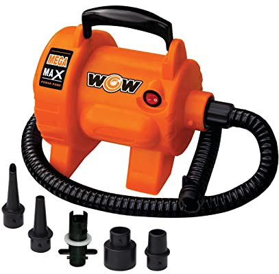 WOW Sports Mega Max 110V AC Electric Air Pump - 3.0 PSI - Includes Cord