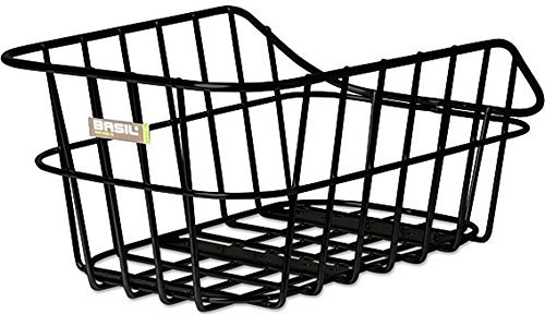 Basil H.R.-Schultaschenkorb Cento Aluminium schwarz matt ca.1500g 11189 +Flicken