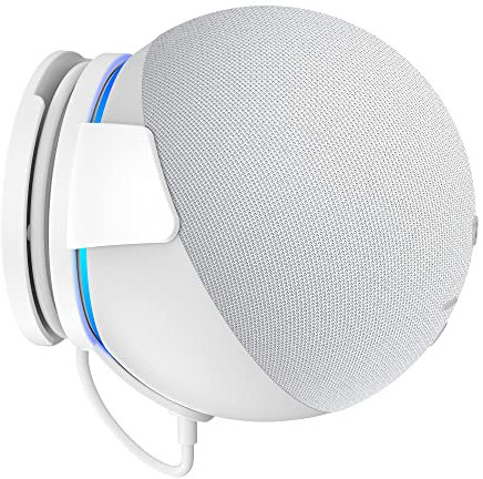 Cozycase Echo Dot 5. Gen Wandhalterung - Platzsparend Halterung Zubehör, Weiß