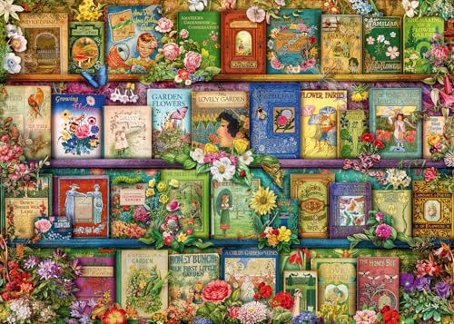 Ravensburger - Puzzle 1000 Piezas Jardín Vintage En Flor | Puzzle Adultos 50x70cm | Puzzle 1000 Piezas | Rompecabezas Adultos | Ideas Regalo