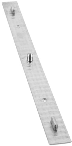 SHINEOFI Règle à Barre à Chevilles Métalliques Argenté | Fixateur de Papier Précis, Mesure Légère pour Artistes et Créateurs, Usage Extérieur et Voyage