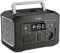 PurMars Power Station portatile 300 W (max. 500 W), 288 Wh, memoria 230 V AC USB-PD60 W, torcia a LED, Lifepo4, generatore solare per esterni, campeggio, alimentazione di emergenza