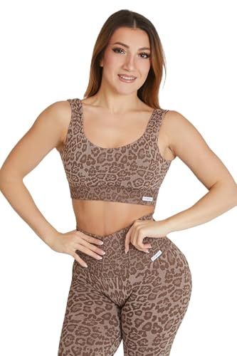 FGM04 Donna - Top Wild Essence BambùFIR (Standard, Caramel, XS-S)