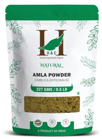 H&C Amla Powder (Emblica Officinalis) - 227g / 0.5 LB / 08 oz