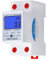 Fundament LCD Digitaler Stromzähler 5 80 A 220 V B Wechselstromzähler Hutschiene KWh-Zähler 1-phasiger 2-poliger 2P DIN-Schienen-Stromzähler