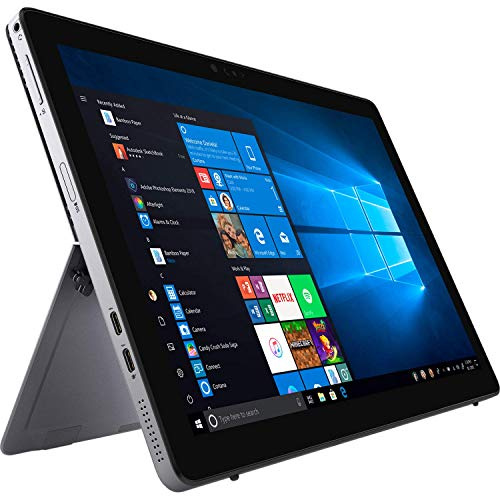 Dell 8th Gen Latitude 7200 Tablet 2-in-1 pc, Intel Core i7 8665U Processor, 16GB Ram, 256GB Solid State Drive, Camera, WiFi & Bluetooth, USB 3.1 Gen 1, Type C Port, Windows 10 Pro (Renewed)