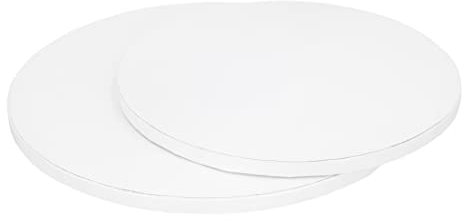 Pati-Versand Cakeboard Tortenunterlage weiß, rund, 30cm Durchmesser, 1 Stück