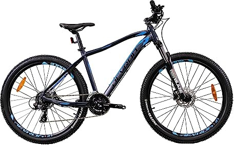 Devron Riddle RM1.7 Mountainbike für Herren - Alu Hardtail, 27.5 Zoll, Shimano 3x8, Hydraulische Scheibenbremse, Vielseitiges MTB für Abenteuer