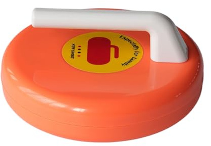 Floor Curling Game Set | ABS Stones, 0.32kg Each, 11cm | Table Curling Sport for Indoor Use | Ice Simulation Stones for School Campus Teaching, Family Fun Activity