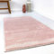 Esprit Home, Moderner Kurzflor Teppich - Läufer für Wohnzimmer, Flur, Schlafzimmer, Campus (80 x 150 cm, Rose)