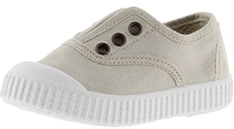 victoria Sneaker Unisex 1915 Tela Tinta Drec & Elastico Centrale & Punta Rinforzata 106627 per Bambini Hielo 27