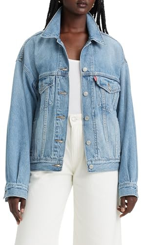 Levi's Damen Edie Packable Jacke Jacket, Soft As Butter Mid, M