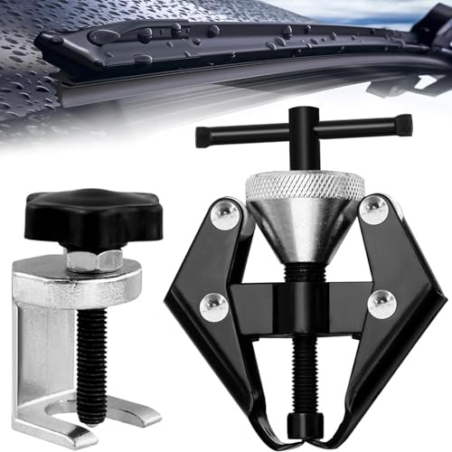 Exbrith 2 Piezas Extractor del Brazo del limpiaparabrisas, Extractor De Terminales De BateríA, Extractor Limpiaparabrisas Universal, Extractor limpiaparabrisas, Extractor De Limpiaparabrisas Trasero