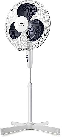 Taurus Greco 16C - Ventilateur sur pied 40W, base croisée / pieds antidérapants, système d'oscillation automatique, inclinaison et hauteur réglables, 3 lames / diamètre 40cm, 3 vitesses, silencieux