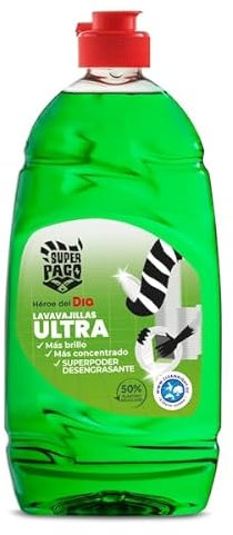 DIA SUPER PACO lavavajillas concentrado ultra botella 500 ml