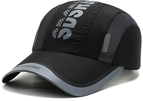 Kinder Mesh Basecap UV Schutz Kappe 5-12 Jahres Junge Schnelltrocknend Sommerhut Sport Leichte Baseball Cap Snapback Baseballkappe Junior Reisen Laufen Tennis Golf Kappen Schirmmütze Sonnenhut