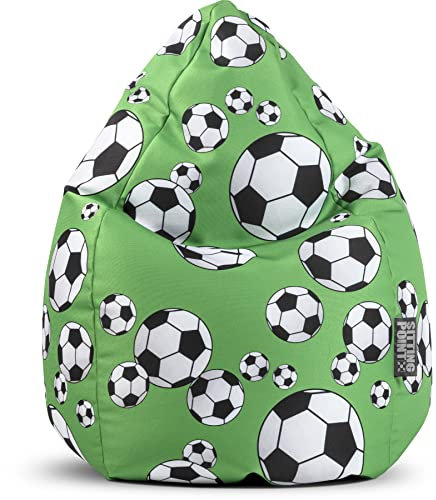 Sitting Point Sitzsack Kicker/Fussball ca. 120L (bis ca. 7 Jahre)