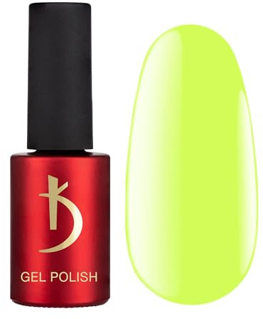 Kodi Professional Esmalte Semipermanente para Uñas - Lime - Gel Nail Polish Bright Collection UV LED -7ml- Esmaltes en Gel de Uñas de Larga Duración - 110BR