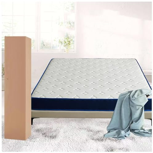 Llchaensc Matratze Memory Foam Kaltschaummatratze 7 Zonen Schaumstoff Rollmatratze Atmungsaktiv Unterstützend Bewegung Isolierung,24cm,100X200cm