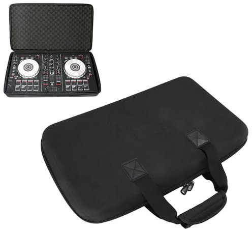 Custodia di Archiviazione Dura per Pioneer DDJ-FLX4/DDJ-400/DDJ-SB2/DDJ-SB3 or DDJ-RB Controller DJ Canale (50 * 30 * 8 cm)
