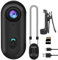 bayehngs Mini action camera da pollice, piccola fotocamera indossabile, videocamera portatile per vlogging, videocamera POV a mani libere per ciclismo, moto (pacchetto semplice con scheda 64G)