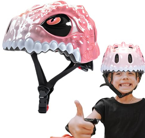 Casco de bicicleta para niños – Casco de seguridad ajustable, ligero casco de bicicleta | - Casco deportivo resistente para niñas, equitación al aire libre, monopatín, equipo de protección