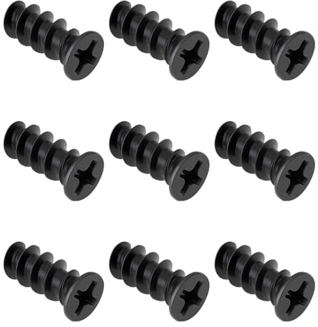 YINETTECH 200 Tornillos de Cabeza Plana Phillips para Ventiladores de PC M5 X 12 Mm