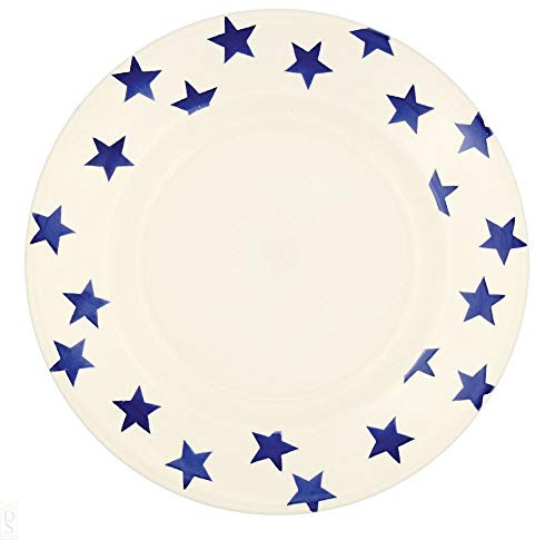 Emma Bridgewater Blue Star 10 1/2 Plate | 1BST010064