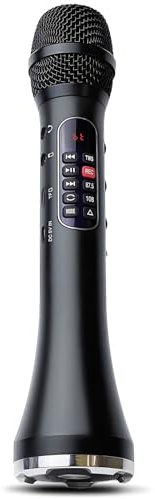 BOESPATR Karaoke Microphone Wireless Bluetooth,Handheld Voice Amplifier,Portable Mic with Speaker 30W High Power DSP Chip Smart Noise Reduction for Car/Indoor/Outdoor Speaking Teaching Singing